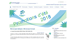 Desktop Screenshot of microscope-concept.fr